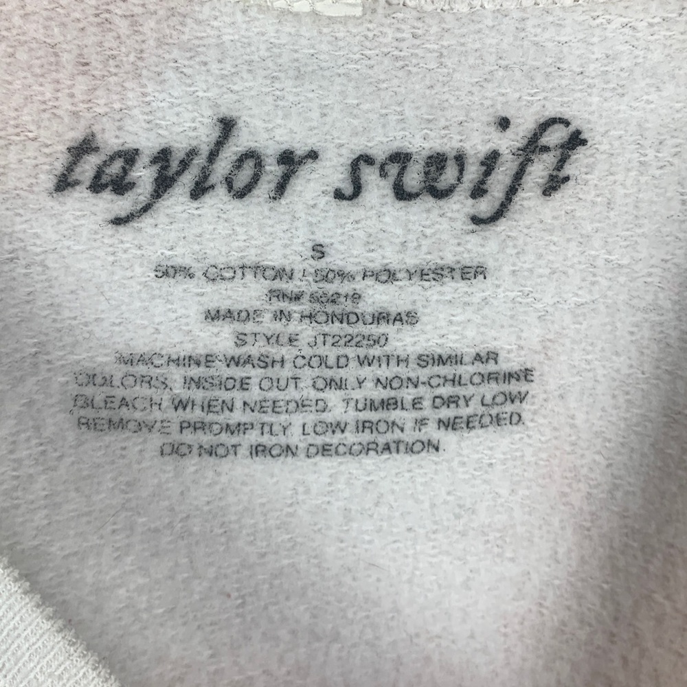 Authentic Merch Taylor Swift Folklore Album Sweatshirt - Picture 7 of 7